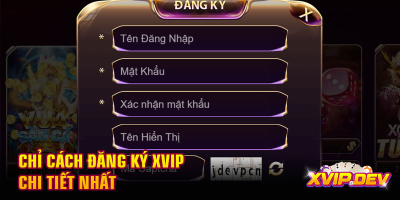 Chỉ cách đăng ký Xvip chi tiết nhất Chỉ cách đăng ký Xvip chi tiết nhất
