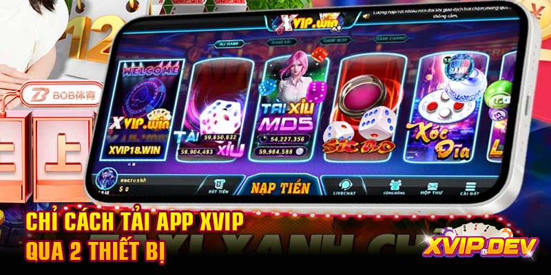 Chỉ cách tải app Xvip qua 2 thiết bị Chỉ cách tải app Xvip qua 2 thiết bị